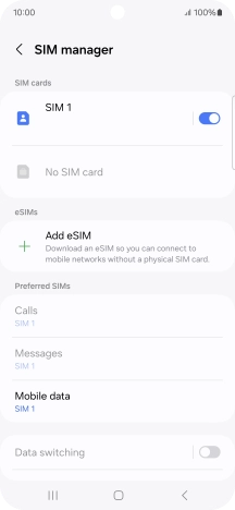 Press Add eSIM.