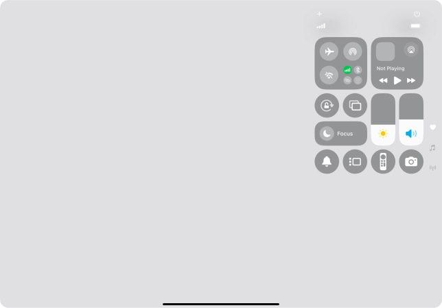 Press the Stage Manager icon to turn on the function.