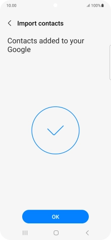 Press OK. Press OK.