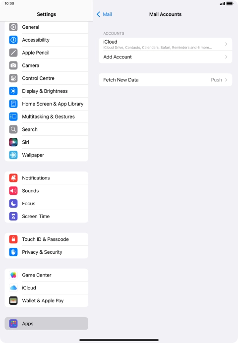 Slide your finger upwards starting from the bottom of the screen to return to the home screen.