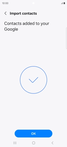 Press OK. Press OK.