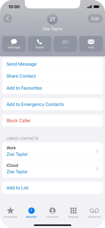 Press Block Caller.