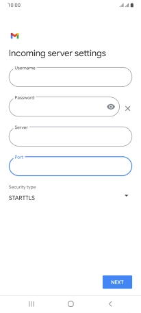 Press the drop down list below 