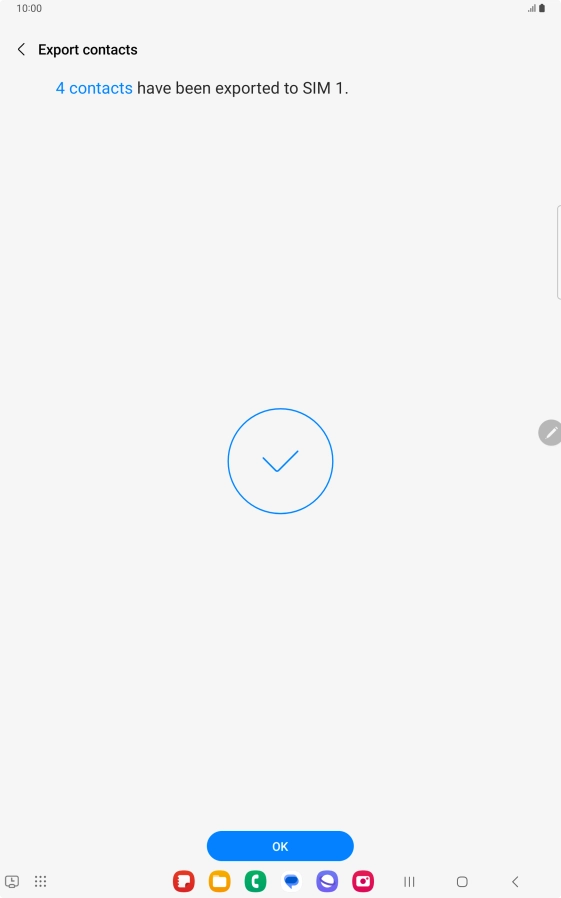 Press OK.