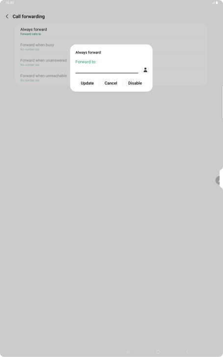 Press Disable. Press Disable.