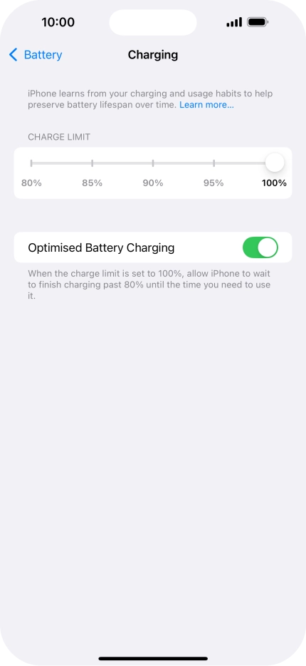 Press the indicator next to Press the indicator next to