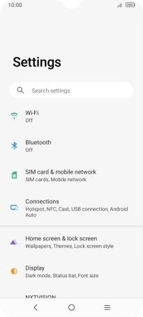 Press Wi-Fi.