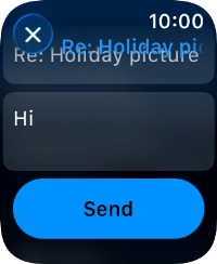 Press Send.