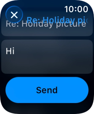 Press Send.