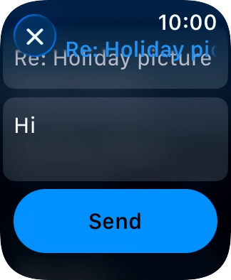 Press Send.