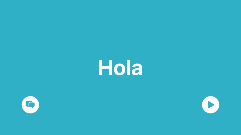 Press the split view icon to go back to display of both languages.