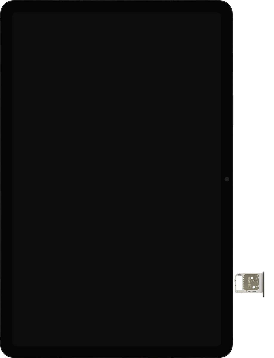 Turn the memory card so the angled corner of the card matches the angled corner of the memory card holder.