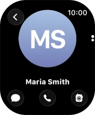 Press the call icon.