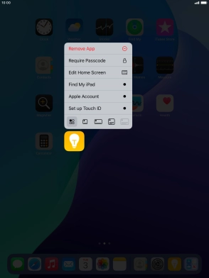 Press Remove App.