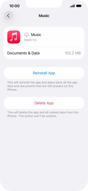 Slide your finger upwards starting from the bottom of the screen to return to the home screen.