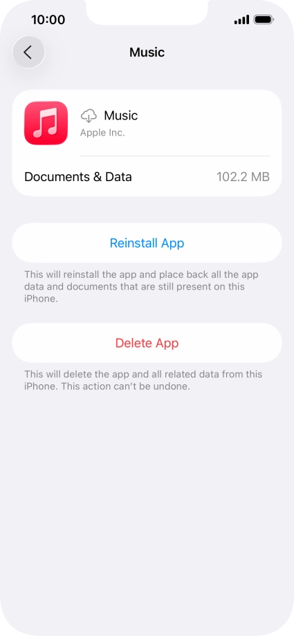 Slide your finger upwards starting from the bottom of the screen to return to the home screen.