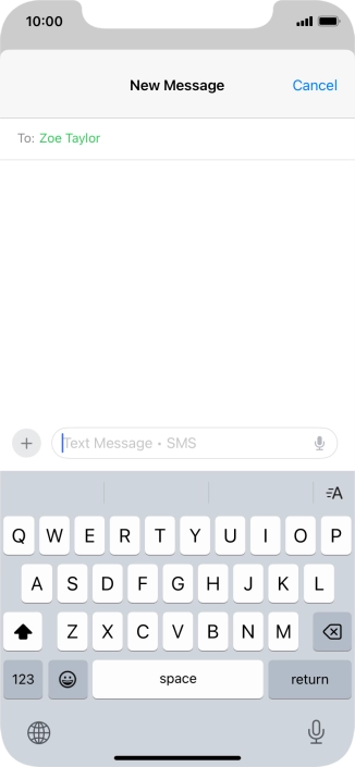 Press the microphone icon and say the required text. Press the microphone icon and say the required text.