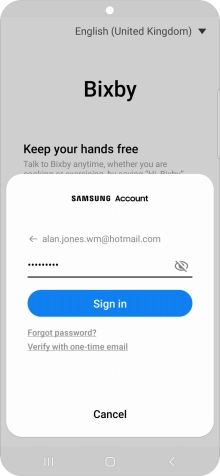 Press Sign in. Press Sign in.