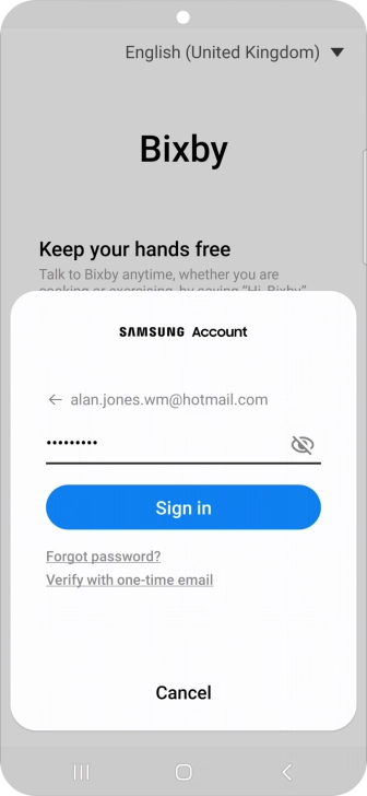 Press Sign in. Press Sign in.