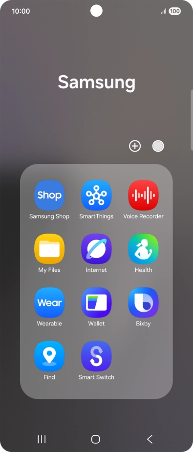 Press Bixby.