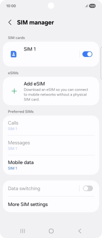 Press Add eSIM. Press Add eSIM.