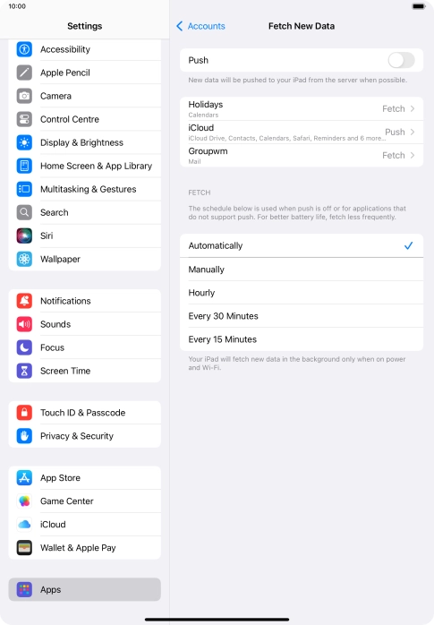If you turn off the function, press the required setting. If you turn off the function, press the required setting.