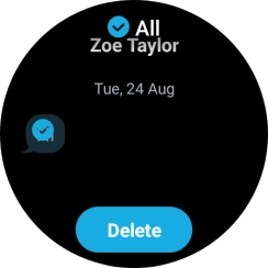 Press Delete. Press Delete.