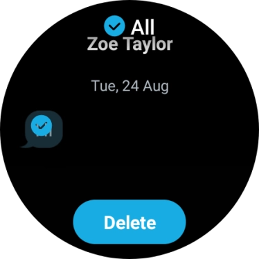 Press Delete. Press Delete.