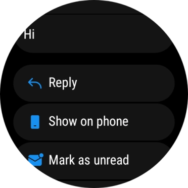 Press Reply.