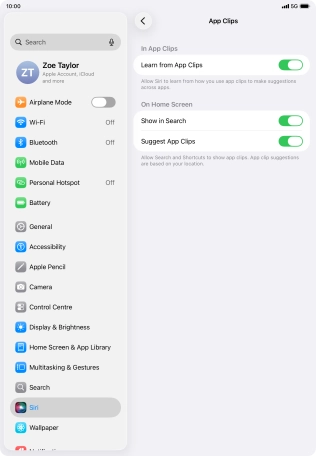Press the indicators next to the required settings to turn them on or off. Press the indicators next to the required settings to turn them on or off.