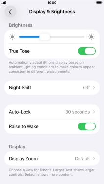 Press Night Shift.