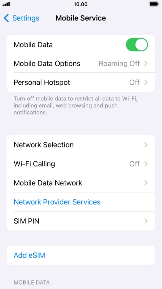 Press Mobile Data Network. Press Mobile Data Network.