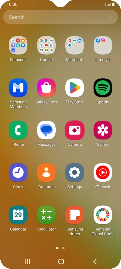 Press Google.