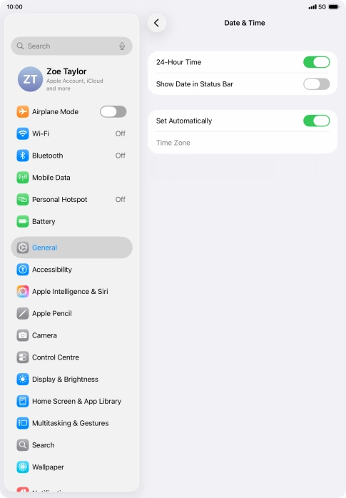 Slide your finger upwards starting from the bottom of the screen to return to the home screen.