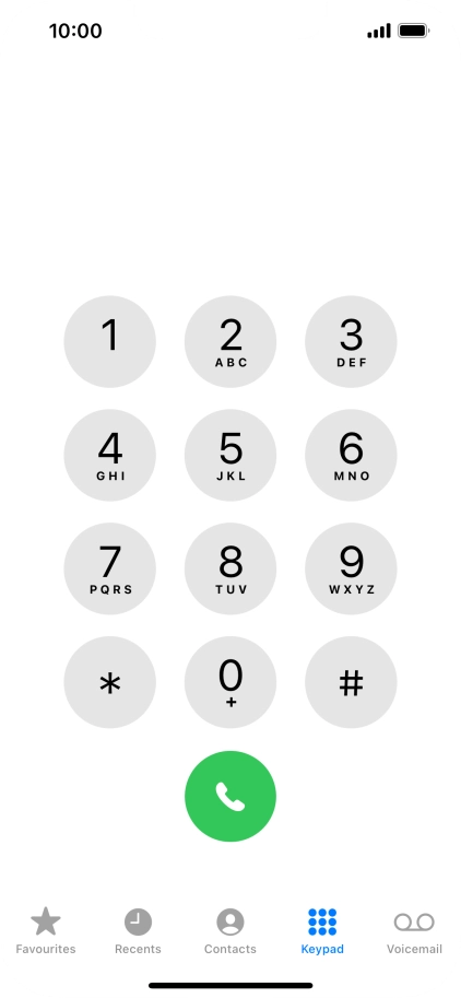 Press Recents.