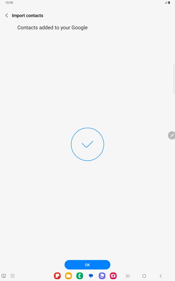 Press OK.