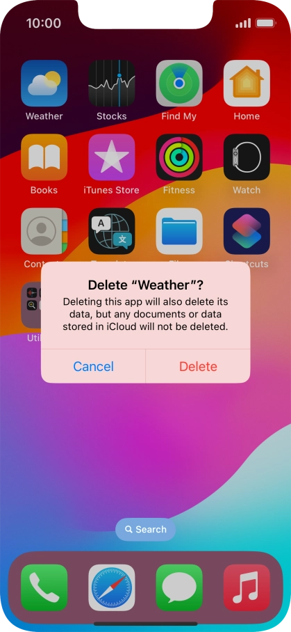 Press Delete.