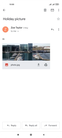 Press Reply.