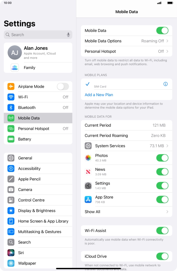 Slide your finger upwards starting from the bottom of the screen to return to the home screen.