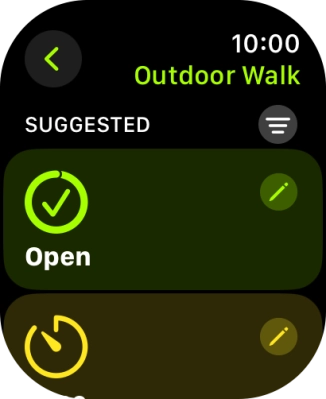 Press the Digital Crown several times to return to the main menu. Press the Digital Crown several times to return to the main menu.