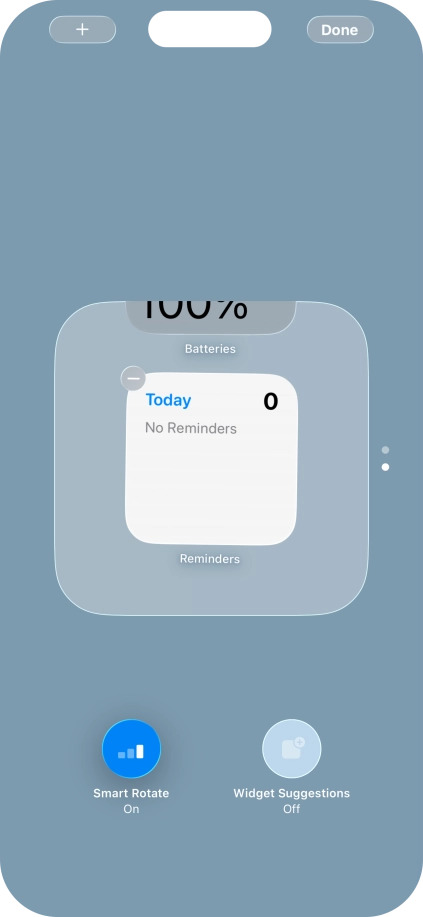 Press Smart Rotate to turn the function on or off.
