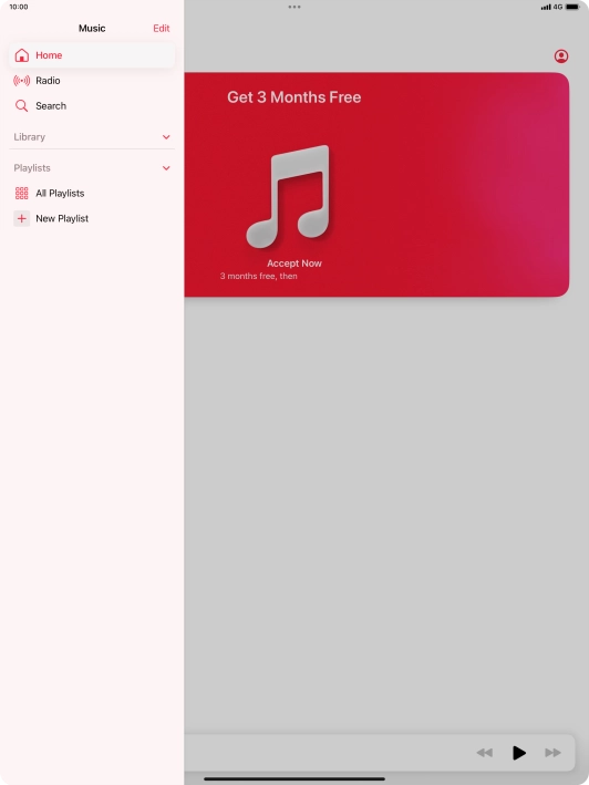 Press New Playlist. Press New Playlist.