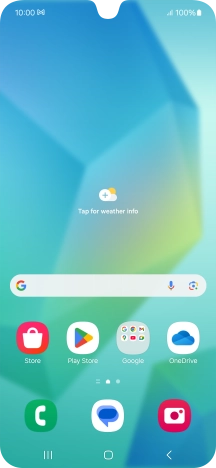 The email message icon shows that you've received a new email message.