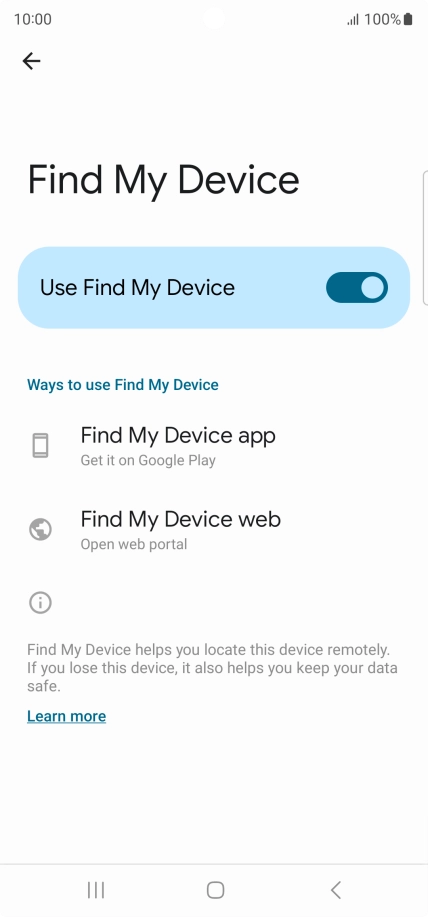 Press the Home key to return to the home screen. Press the Home key to return to the home screen.