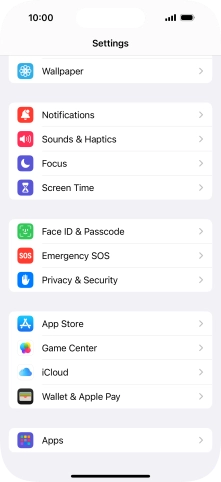 Press App Store.