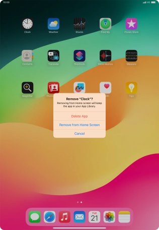 Press Delete App. Press Delete App.