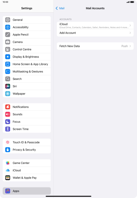 Slide your finger upwards starting from the bottom of the screen to return to the home screen.