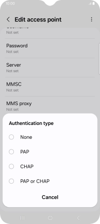 Press None. Press None.