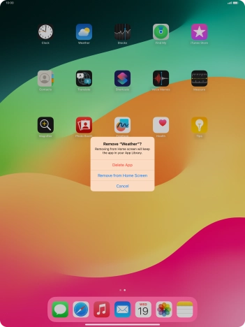 Press Delete App. Press Delete App.