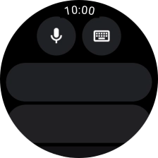 Press the microphone icon and say the required destination. Press the microphone icon and say the required destination.